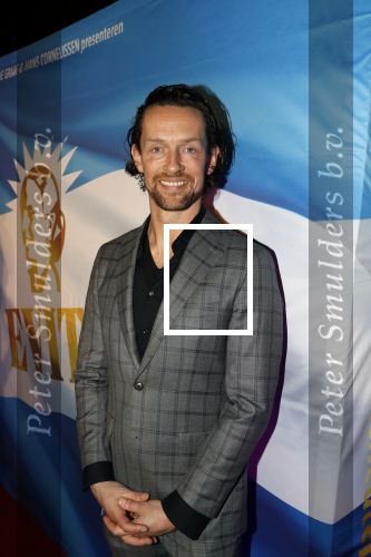 Amsterdam 19 maart 2018 
Yoran de Bont, Rene van Kooten, Brigitte Heitzer, Hans Cornelissen, Marijn Brouwers en Esmee Dekker bij de castpresentatie van de musical Evita in The Grand in Amsterdam. Hans Cornelisse is de producent.