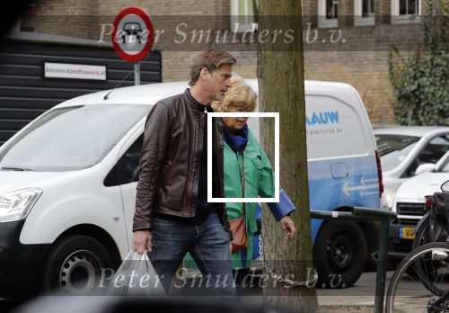 Amsterdam 15 maart 2018 
Mark v d Loo met zijn moeder in Amsterdam zuid