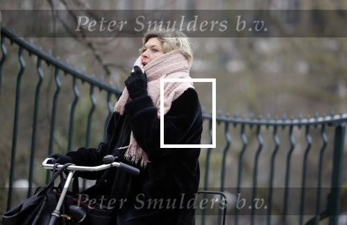 Amsterdam 23 maart 2018
Medina Schuurman op de fiets in Amsterdam