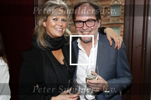 Amsterdam 15 maart 2018 
Boekpresentatie Olcay Gulsen in Conservatorium hotel. Michiel v Egmond met Antoinette Scheulderman