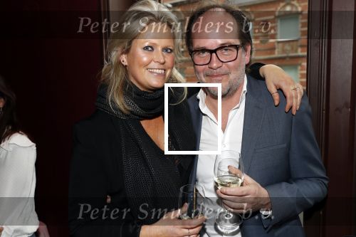 Amsterdam 15 maart 2018 
Boekpresentatie Olcay Gulsen in Conservatorium hotel. Michiel v Egmond met Antoinette Scheulderman