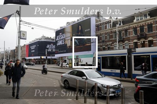 Amsterdam 15 maart 2018  
Netflix reclame op de v baerlestraat