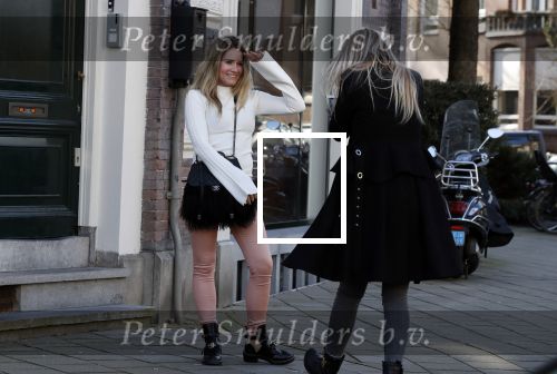 Amsterdam 22 maart 2018 
Nikkie Plessen laat zich fotograferen voor haar social media