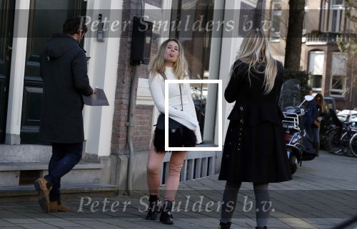 Amsterdam 22 maart 2018 
Nikkie Plessen laat zich fotograferen voor haar social media