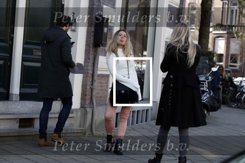 Amsterdam 22 maart 2018 
Nikkie Plessen laat zich fotograferen voor haar social media