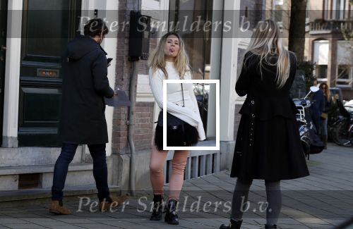 Amsterdam 22 maart 2018 
Nikkie Plessen laat zich fotograferen voor haar social media