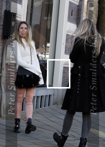 Amsterdam 22 maart 2018 
Nikkie Plessen laat zich fotograferen voor haar social media