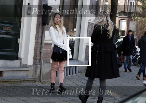 Amsterdam 22 maart 2018 
Nikkie Plessen laat zich fotograferen voor haar social media