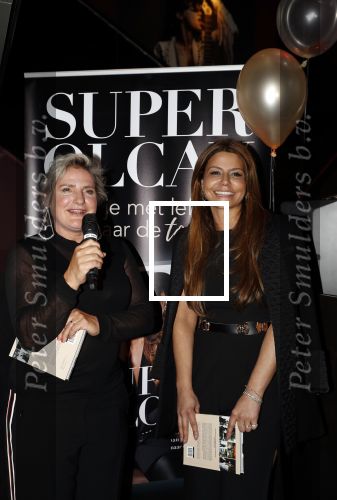 Amsterdam 15 maart 2018 
Boekpresentatie Olcay Gulsen in Conservatorium hotel. Olcay met de schrijfster van het boek Karin Kuijpers