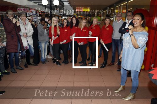 Katwijk 22 maart 2018
Patty Brard opent op+op winkel waar ze haar eigen ondergoed verkopen.