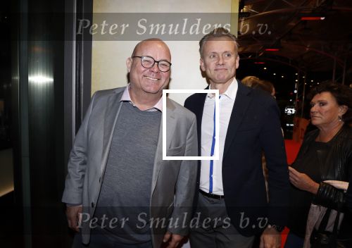 Amsterdam 12 maart 2018
Premiere Dorst in het delamar theater.
 Paul de Leeuw met partner Stefan Nugter