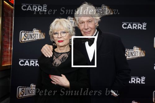 Amsterdam 29 maart 2018 
Premiere Sunset Boulevard in Carre. Paul v Vliet met vrouw