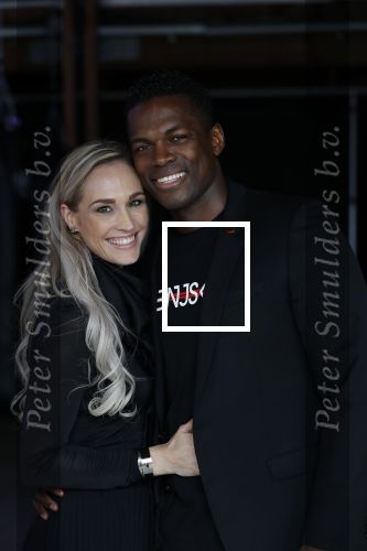 Amsterdam 15 maart 2018  
Presentatie kledinglijn Remy Bonjasky. Remy met zijn vriendin