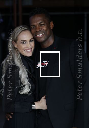 Amsterdam 15 maart 2018  
Presentatie kledinglijn Remy Bonjasky. Remy met zijn vriendin