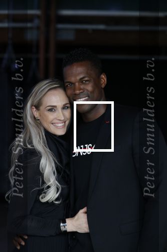 Amsterdam 15 maart 2018  
Presentatie kledinglijn Remy Bonjasky. Remy met zijn vriendin