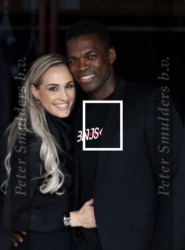 Amsterdam 15 maart 2018  
Presentatie kledinglijn Remy Bonjasky. Remy met zijn vriendin