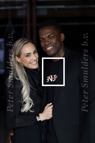 Amsterdam 15 maart 2018  
Presentatie kledinglijn Remy Bonjasky. Remy met zijn vriendin