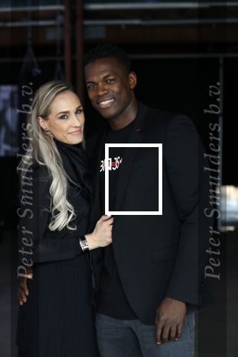 Amsterdam 15 maart 2018  
Presentatie kledinglijn Remy Bonjasky. Remy met zijn vriendin
