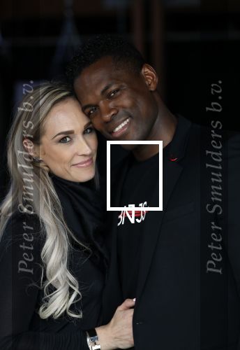 Amsterdam 15 maart 2018  
Presentatie kledinglijn Remy Bonjasky. Remy met zijn vriendin