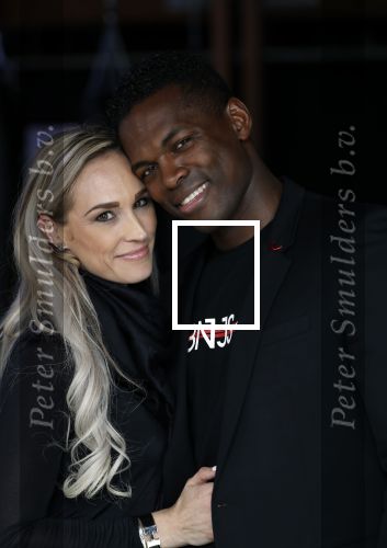 Amsterdam 15 maart 2018  
Presentatie kledinglijn Remy Bonjasky. Remy met zijn vriendin