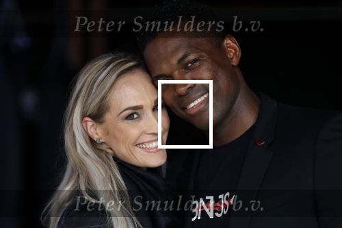 Amsterdam 15 maart 2018  
Presentatie kledinglijn Remy Bonjasky. Remy met zijn vriendin