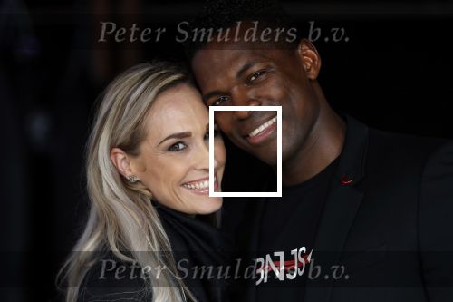 Amsterdam 15 maart 2018  
Presentatie kledinglijn Remy Bonjasky. Remy met zijn vriendin