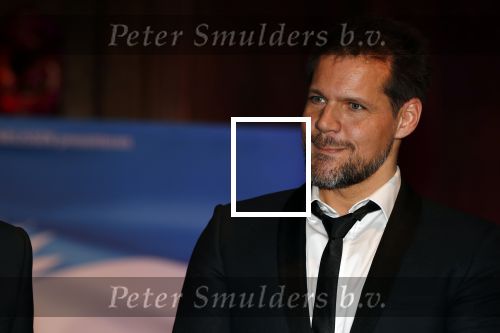 Amsterdam 19 maart 2018 
Yoran de Bont, Rene van Kooten, Brigitte Heitzer, Hans Cornelissen, Marijn Brouwers en Esmee Dekker bij de castpresentatie van de musical Evita in The Grand in Amsterdam. Hans Cornelisse is de producent.