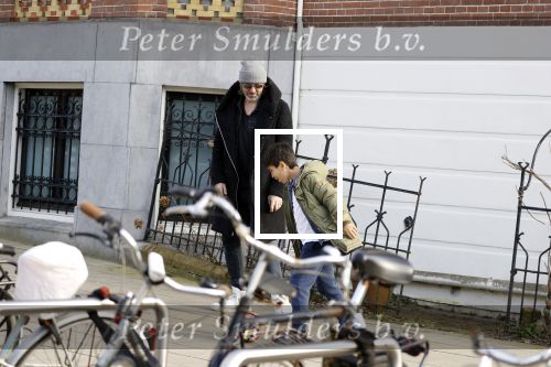Amsterdam 18 maart 2018
Ilse Knijn met dochter en Ruud de Wild met zoon