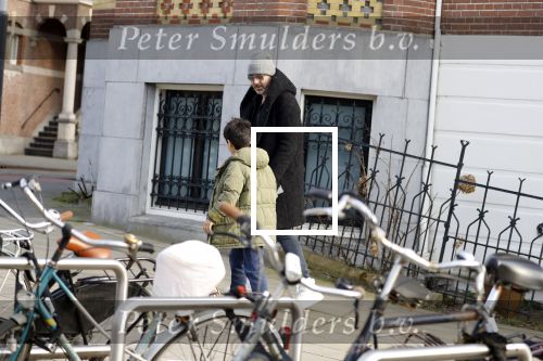 Amsterdam 18 maart 2018
Ilse Knijn met dochter en Ruud de Wild met zoon
