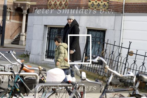 Amsterdam 18 maart 2018
Ilse Knijn met dochter en Ruud de Wild met zoon