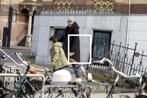 Amsterdam 18 maart 2018
Ilse Knijn met dochter en Ruud de Wild met zoon