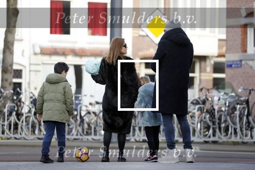 Amsterdam 18 maart 2018
Ilse Knijn met dochter en Ruud de Wild met zoon