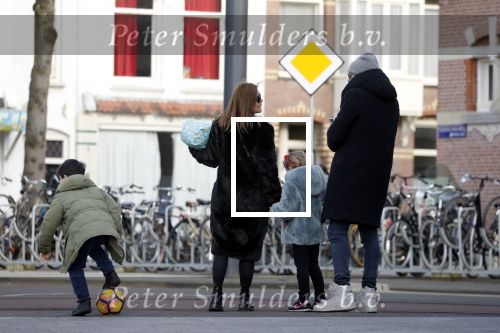 Amsterdam 18 maart 2018
Ilse Knijn met dochter en Ruud de Wild met zoon