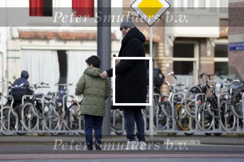 Amsterdam 18 maart 2018
Ilse Knijn met dochter en Ruud de Wild met zoon