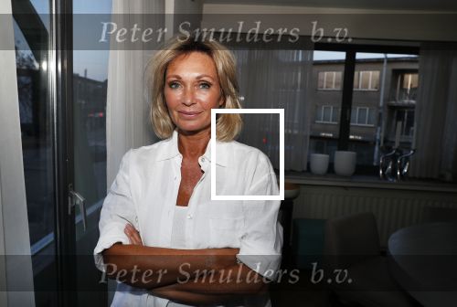 Amsterdam 5 april 2018
Sandra Masmeijer in haar appartement