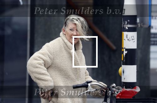 Amsterdam 23 maart 2018 
Saskia Noort doet boodschappen in Amsterdam