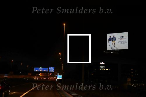 Amsterdam 22 maart 2018 
State of art abri langs de A10 (reclame)
