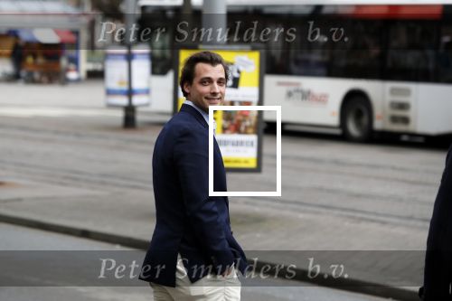 Den Haag 12 maart 2018
Fractievoorzitters Klaas Dijkhoff (VVD), Jesse Klaver (Groen Links), Lilian Marijnissen (SP) en Thierry Baudet (FvD) zijn met elkaar in gesprek in het Libelle Nieuwscafe ( Dudok)