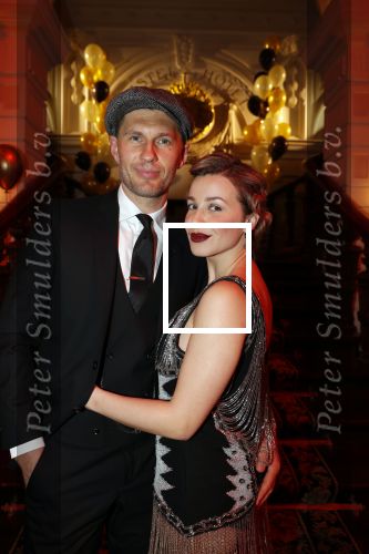 Amsterdam 4 april 2018
Feestje magnum ijs in het Amstel Hotel. Victoria Koblenko met partner Levchenko