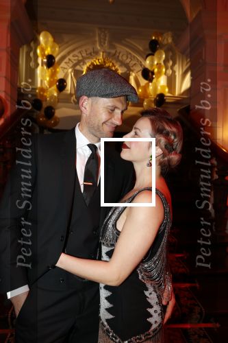 Amsterdam 4 april 2018
Feestje magnum ijs in het Amstel Hotel. Victoria Koblenko met partner Levchenko