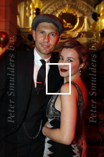 Amsterdam 4 april 2018
Feestje magnum ijs in het Amstel Hotel. Victoria Koblenko met partner Levchenko