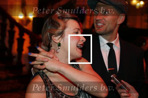 Amsterdam 4 april 2018
Feestje magnum ijs in het Amstel Hotel. Victoria Koblenko met partner Levchenko
