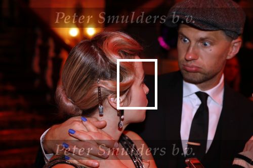 Amsterdam 4 april 2018
Feestje magnum ijs in het Amstel Hotel. Victoria Koblenko met partner Levchenko