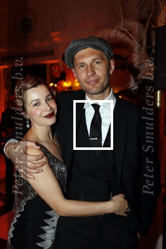Amsterdam 4 april 2018
Feestje magnum ijs in het Amstel Hotel. Victoria Koblenko met partner Levchenko