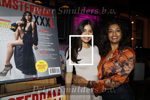 Amsterdam 20 maart 2018
Presentatie magazine Amsterdam XXXL van Mark Teurlings bij de Bajes. Yasmin Verheijen met moeder