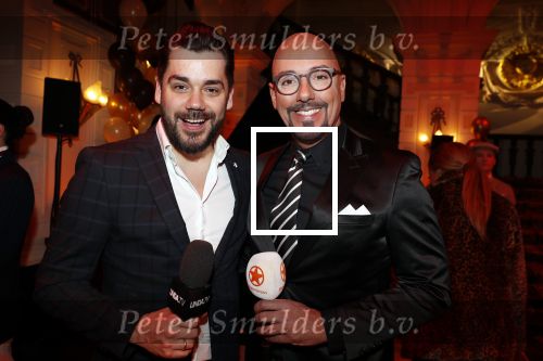 Amsterdam 4 april 2018
Feestje magnum ijs in het Amstel Hotel. Maik de Boer met Janice