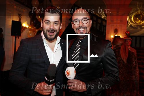 Amsterdam 4 april 2018
Feestje magnum ijs in het Amstel Hotel. Maik de Boer met Janice