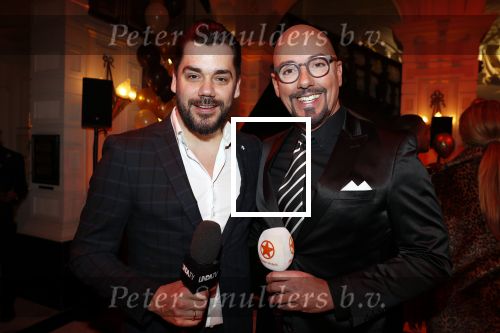 Amsterdam 4 april 2018
Feestje magnum ijs in het Amstel Hotel. Maik de Boer met Janice