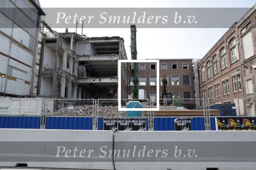 Amsterdam 30 maart 2019
Het pand waar het nieuwe appartement van Albert Verlinde wordt gebouwd zijn ze aan het slopen.