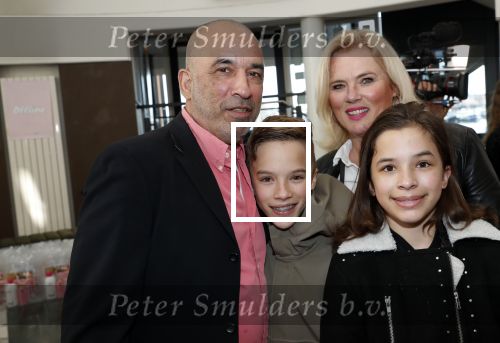 Hoorn 24 maart 2019
Premiere Pip Pellens in schouwburg van Zaandam. Pim Vosmaer met Dominique v Vliet en hun kinderen